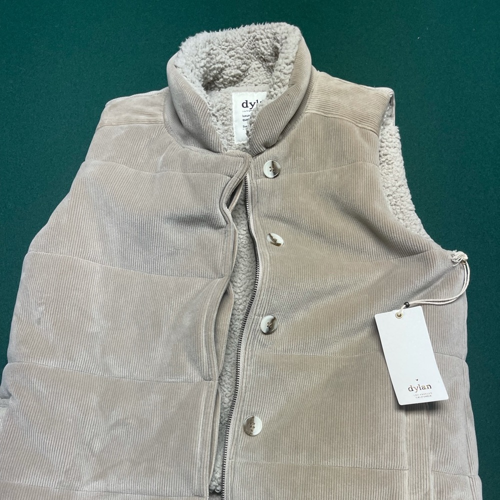 Dylan corduroy jacket vest.